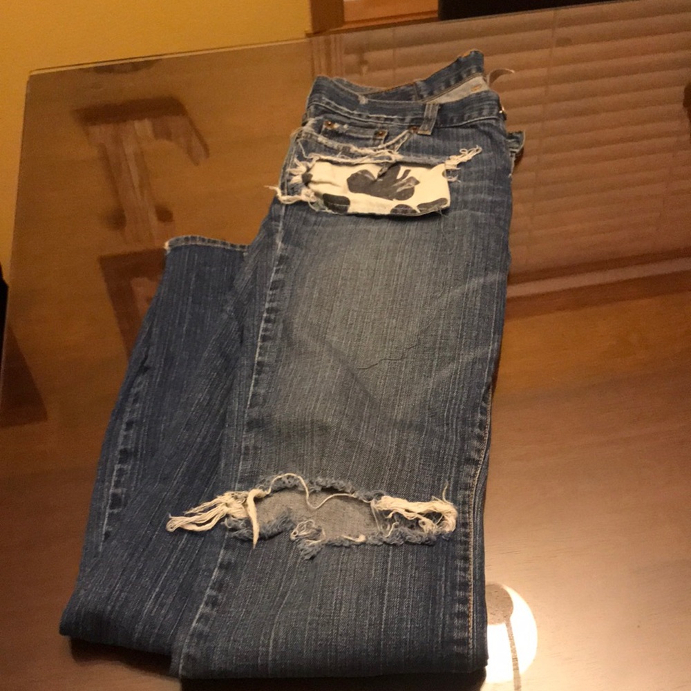 Lucky distressed jeans